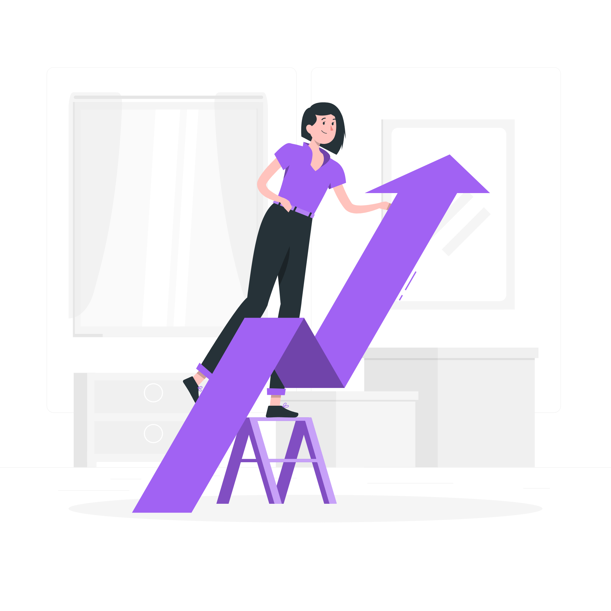 Graphique stratégie financière